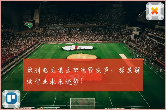 欧洲电竞俱乐部高管发声,深度解读行业未来趋势!